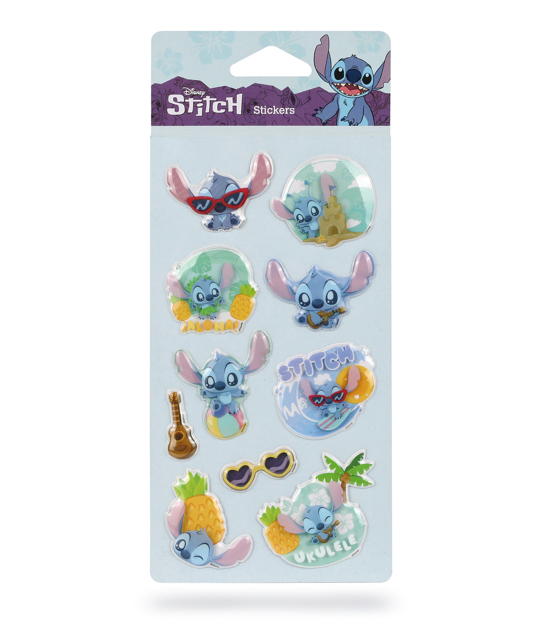 Stickers pop up Stitch Pastel - Mix 5