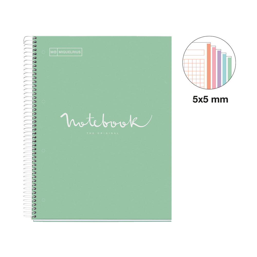 Cuaderno NB5 A4 120 CLA 90G Emotions Menta