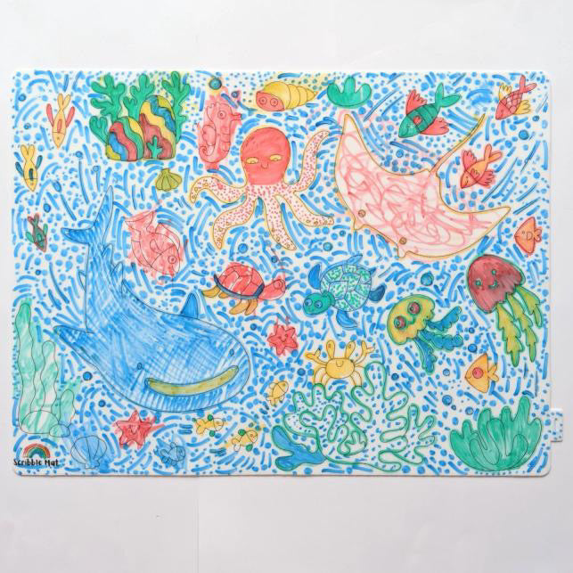Scribble Mat "Bajo el Mar"