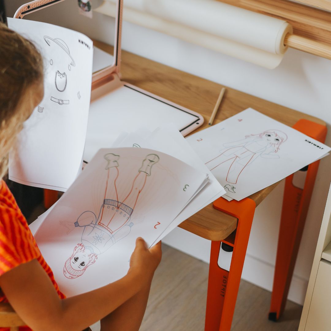 Kidydraw-Pro color rosa