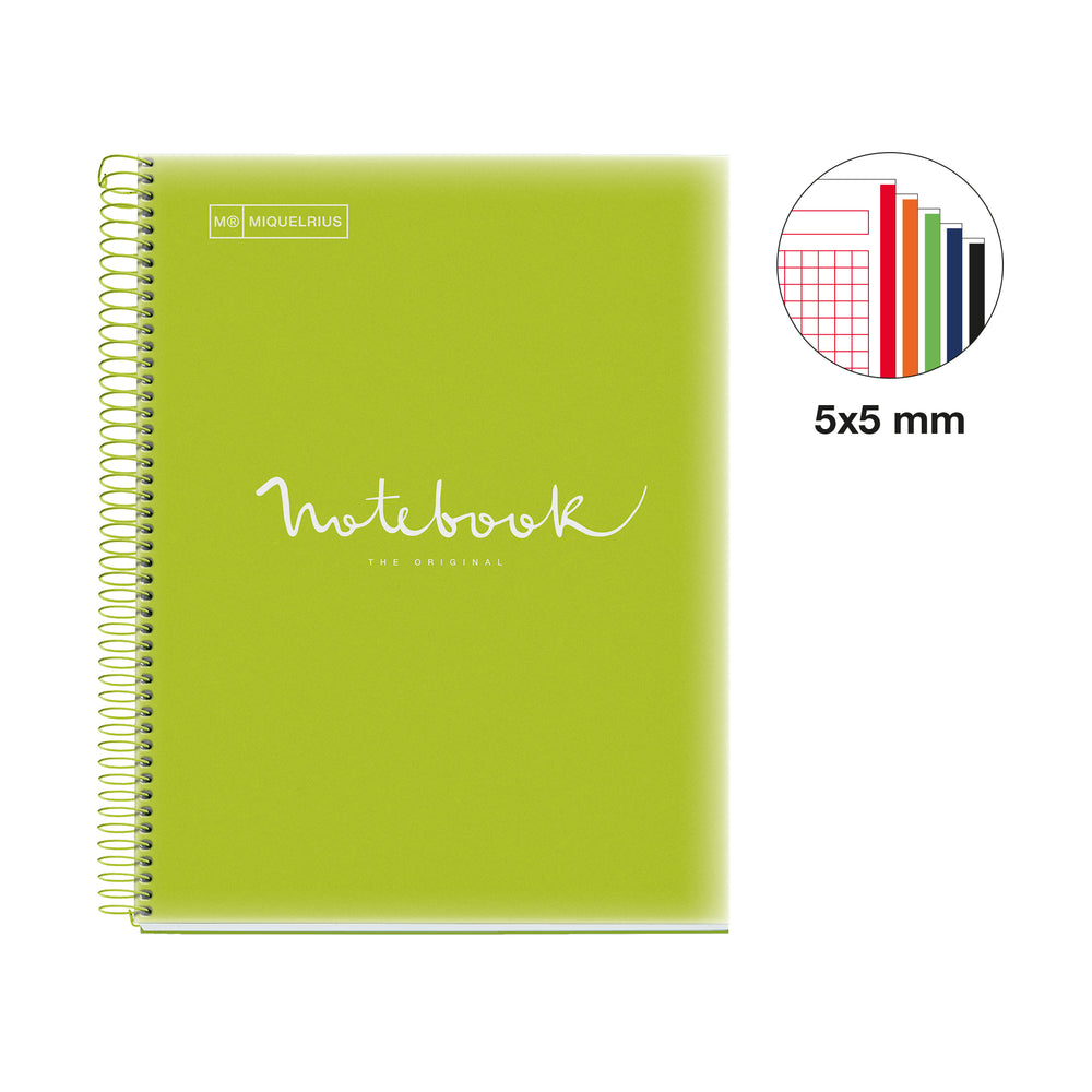 Cuaderno NB5 A4 120 CLA 90G PP Emotions Lima MR