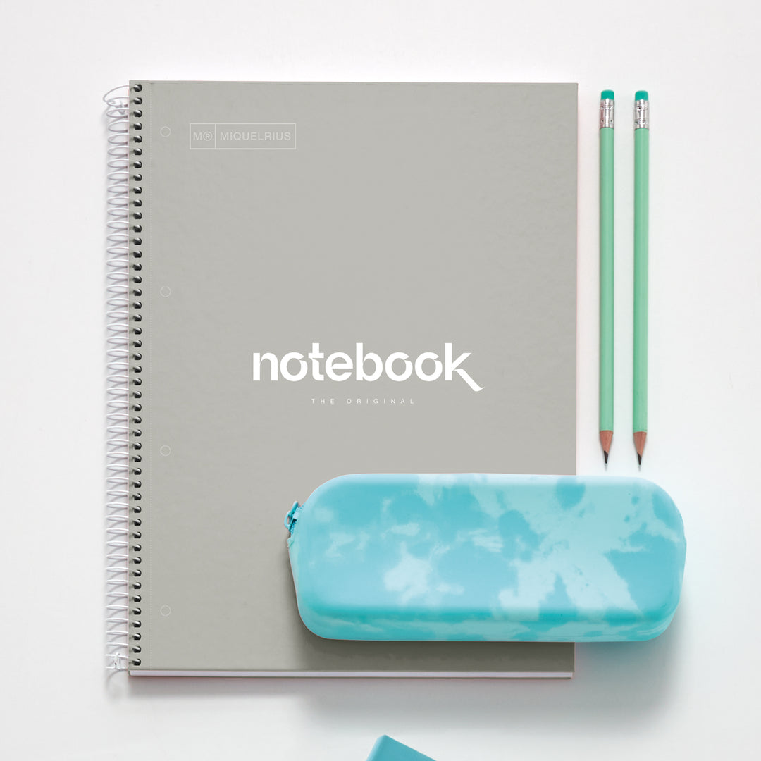 Cuaderno NB1 A4 80 CLA 90G Emotions Gris