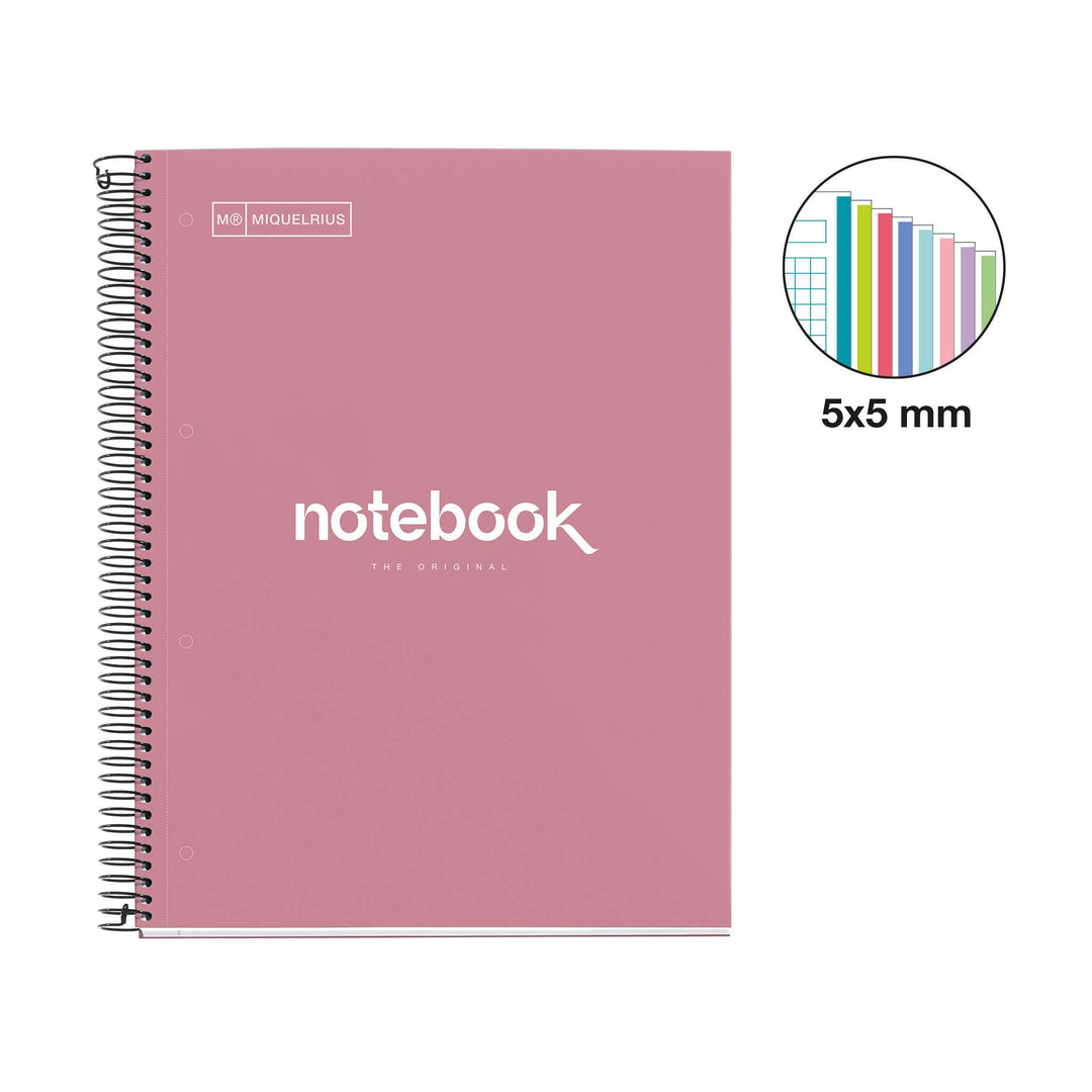 Cuaderno NB8 A4 160 CLA 90G Emotions Rose Dust