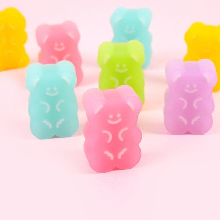 Adorable caja de borrar aleatoria con forma de osito de gominola