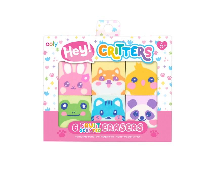 Hey Critters! Gomas de borrar perfumadas
