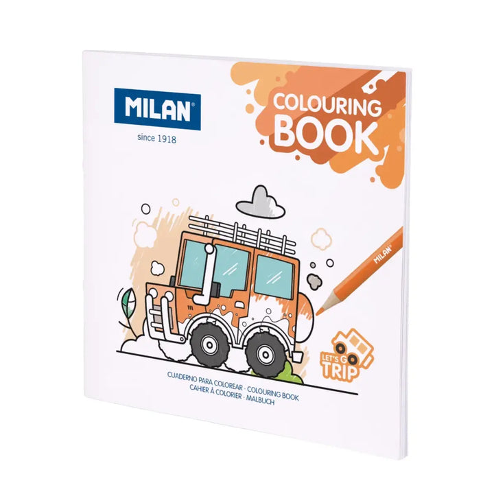Cuaderno para colorear 'Lets go Trip'