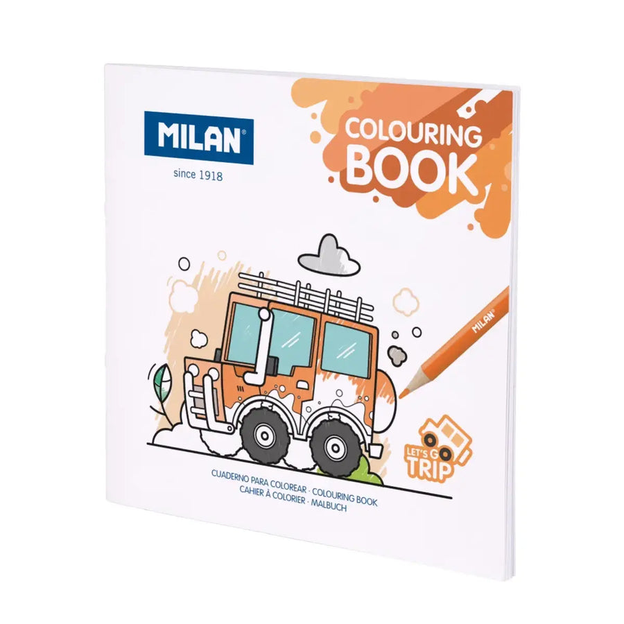 Cuaderno para colorear 'Lets go Trip'