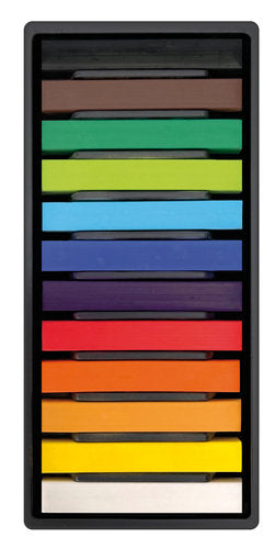 Cajita 12 barritas pastel blando Milan