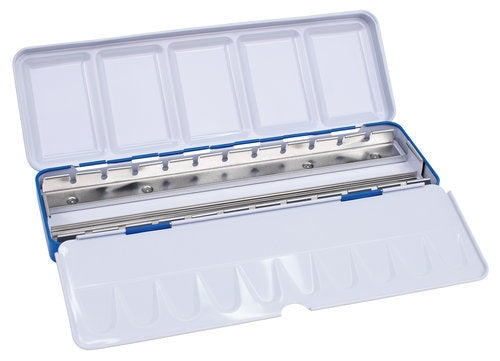 Set metalico vacío 24 medios godets