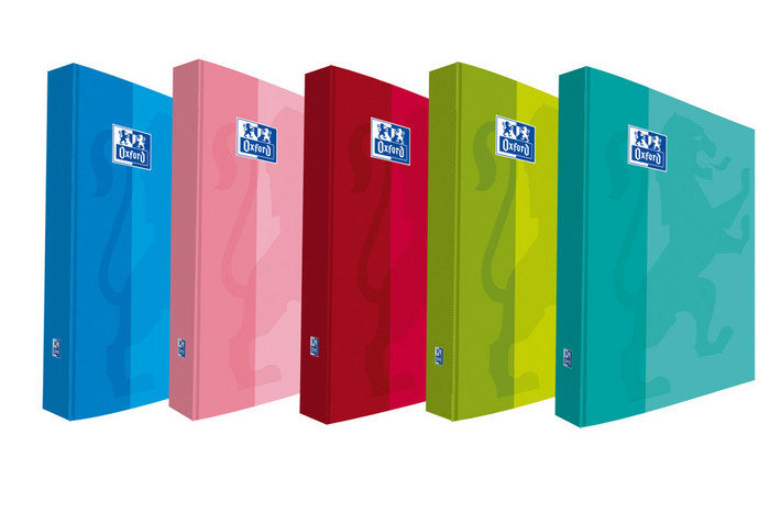 Carpeta A4 4 anillas 25 mm colores