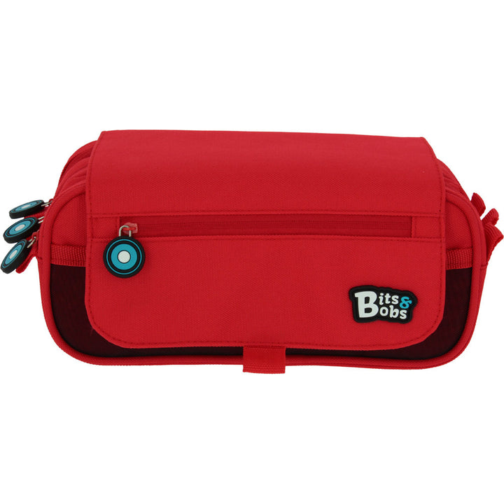 Portatodo triple Bits&Bobs Verde Rojo