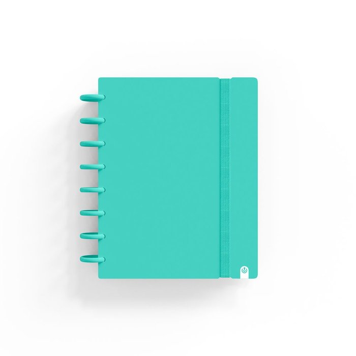 Cuaderno Ingeniox Foam A5 80 h Cuadrícula - Menta pastel
