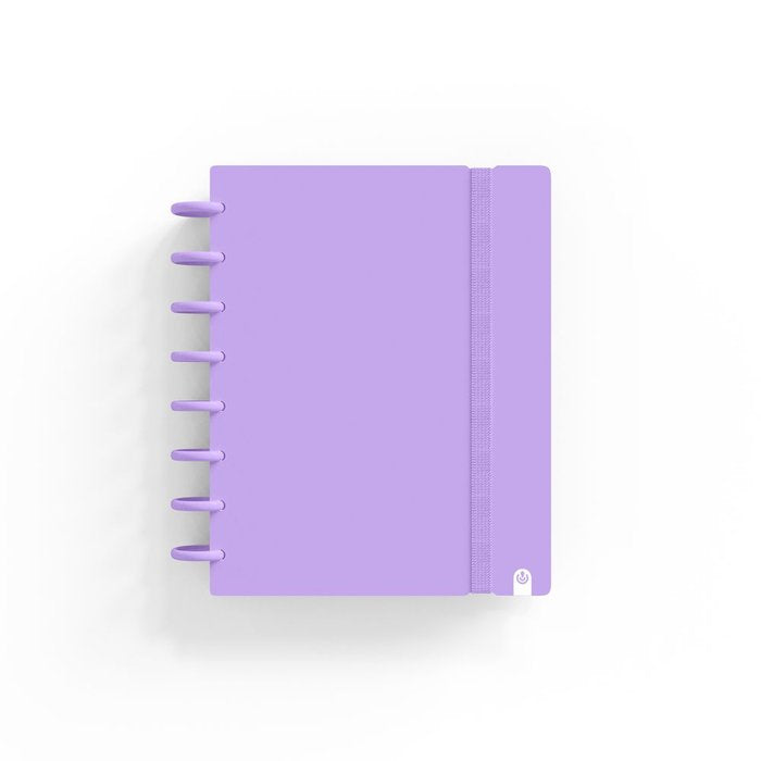 Cuaderno Ingeniox Foam A5 80 h Cuadrícula - Lila pastel