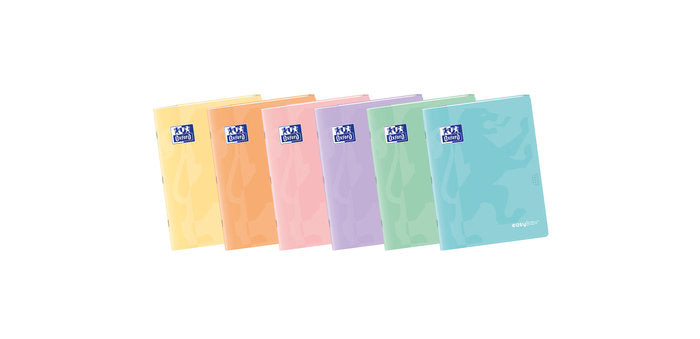 Libreta Easybook A5 48H 4X4 Pastel