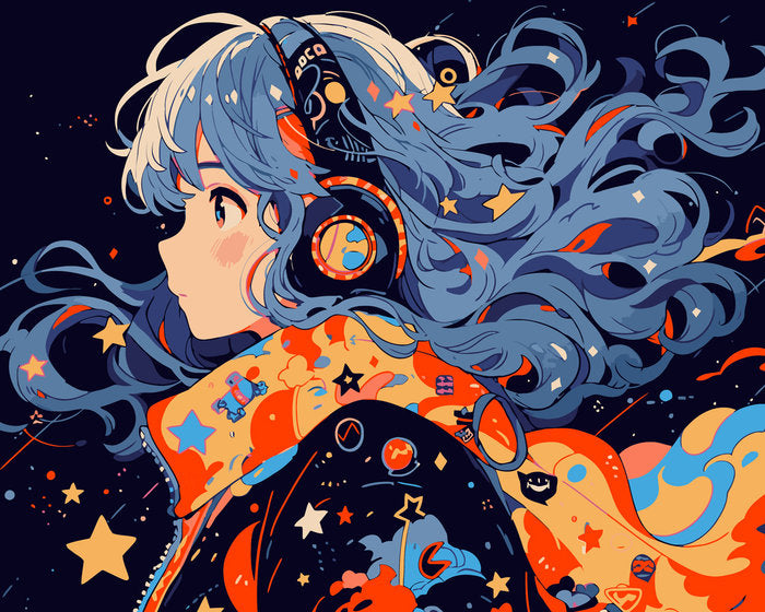 Pintar por números Fantasy Girl