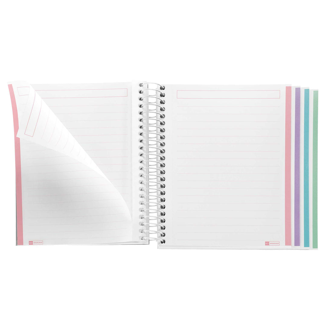 Cuaderno NB4 A6 120 HOR 70G Happy Flower