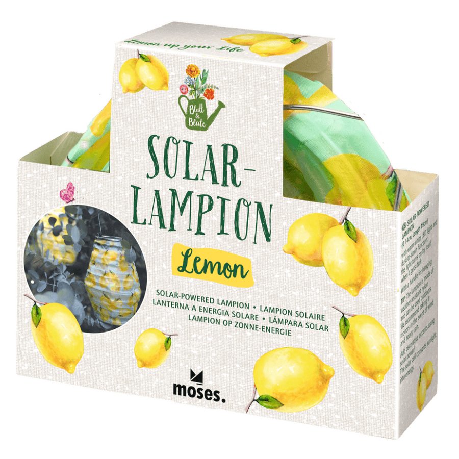 Blatt & Blute – Lámpara solar Limones