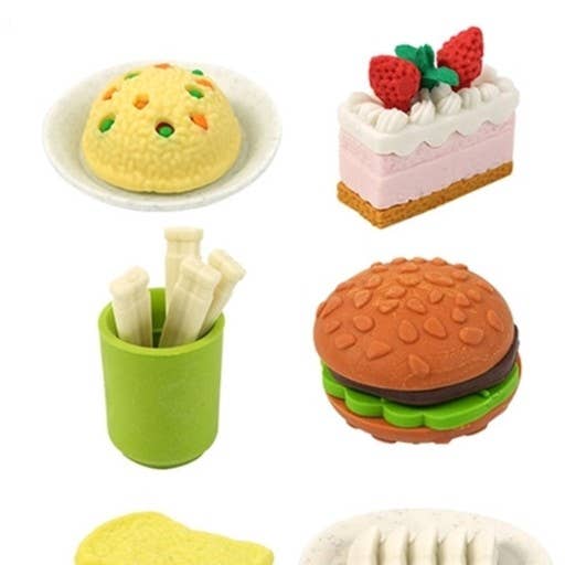 Goma de borrar aleatoria en miniatura Yummy Snack