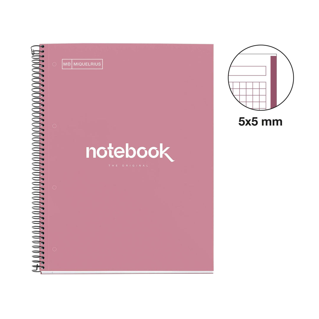 Cuaderno NB1 A4 80 CLA 90G Emotions Rose Dust