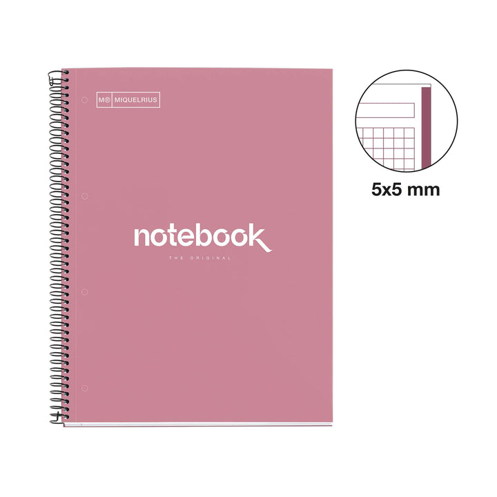 Cuaderno NB1 A4 80 CLA 90G Emotions Rose Dust