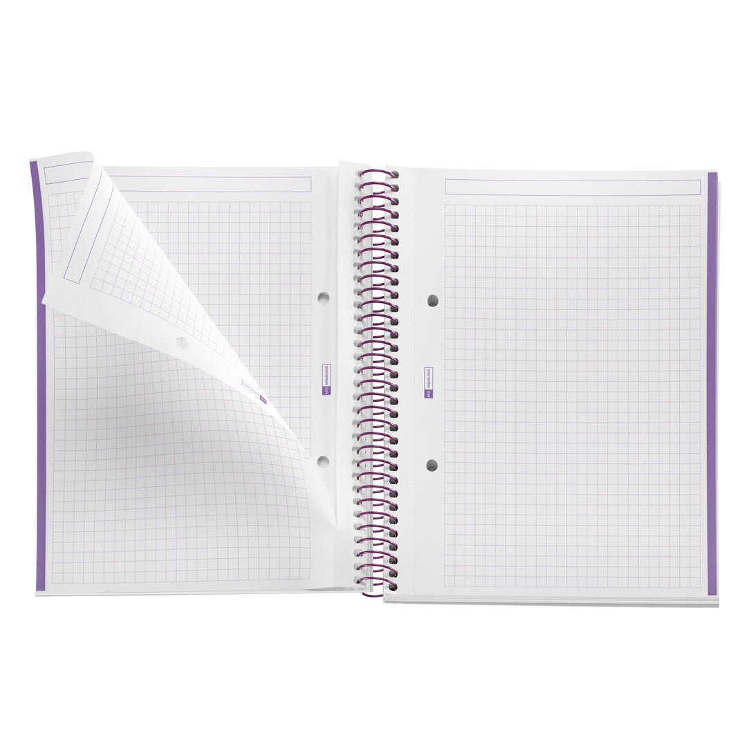Cuaderno NB1 A5 80 CLA 90G Emotions Purpura