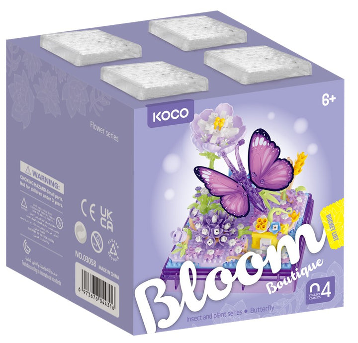 Koco Insect & plant - Butterfly 471 pcs