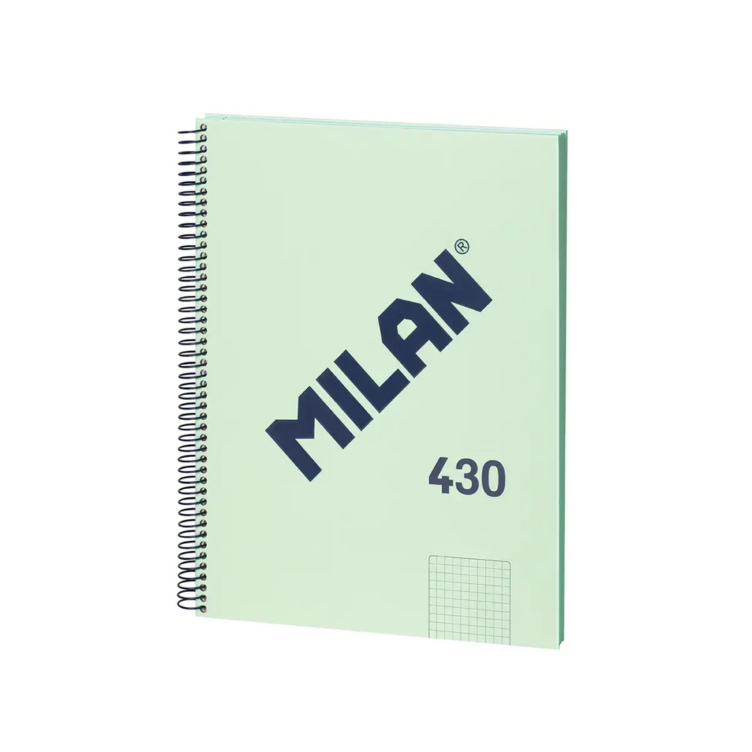 Cuaderno A4 con espiral y tapa dura, papel cuadriculado, colección 430 since 1918
