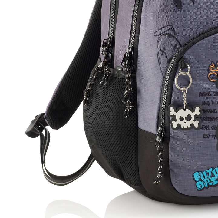 Mochila Triple Oslo Recicl. Graffiti