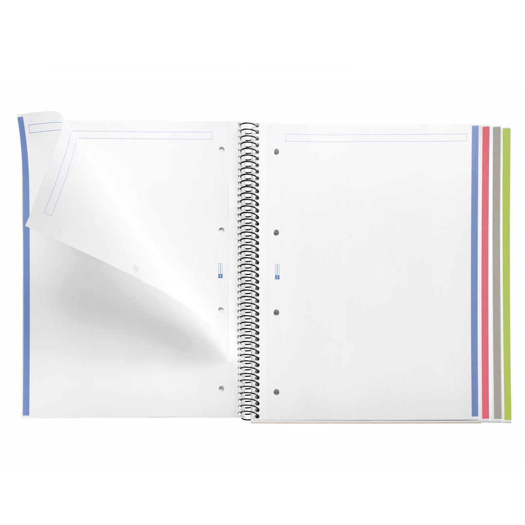 Cuaderno Tapa Extradura A4 Interior Liso 160 Hojas Miquelrius Grafito