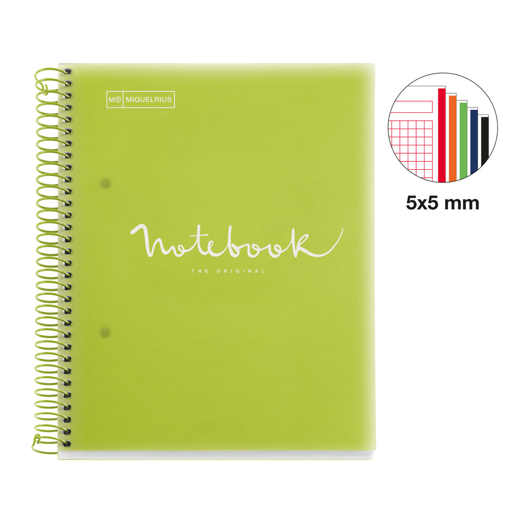 Cuaderno NB5 A5 120 CLA 90G PP Emotions Lima MR