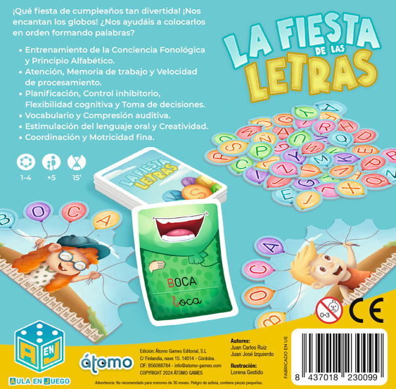 La fiesta de las letras