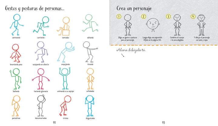Aprende a dibujar personas paso a paso