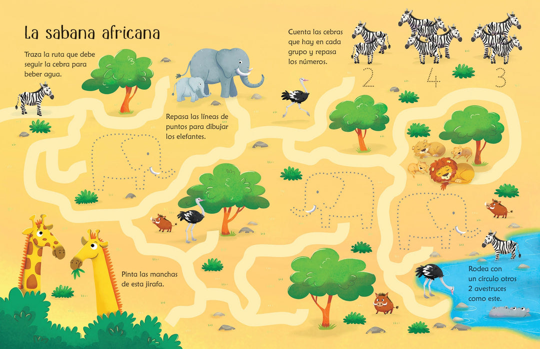 El mundo de los animales : Libros pizarra