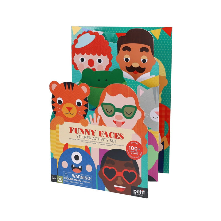 Set Adhesivos: Funny faces