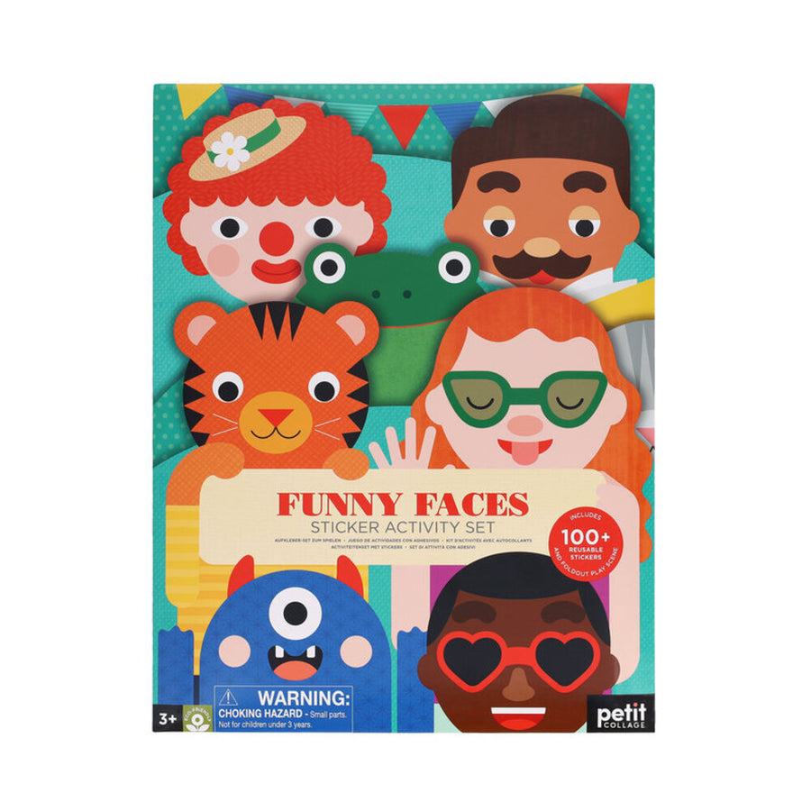 Set Adhesivos: Funny faces