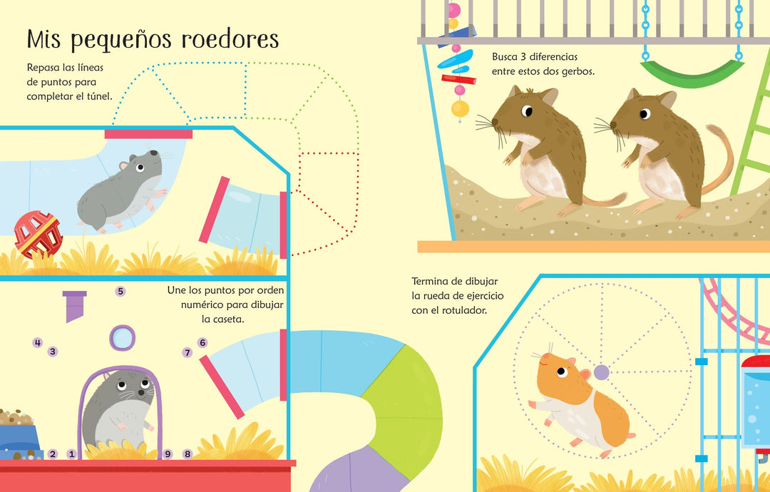 Libros pizarra : Entre mascotas