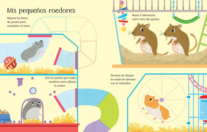 Libros pizarra : Entre mascotas