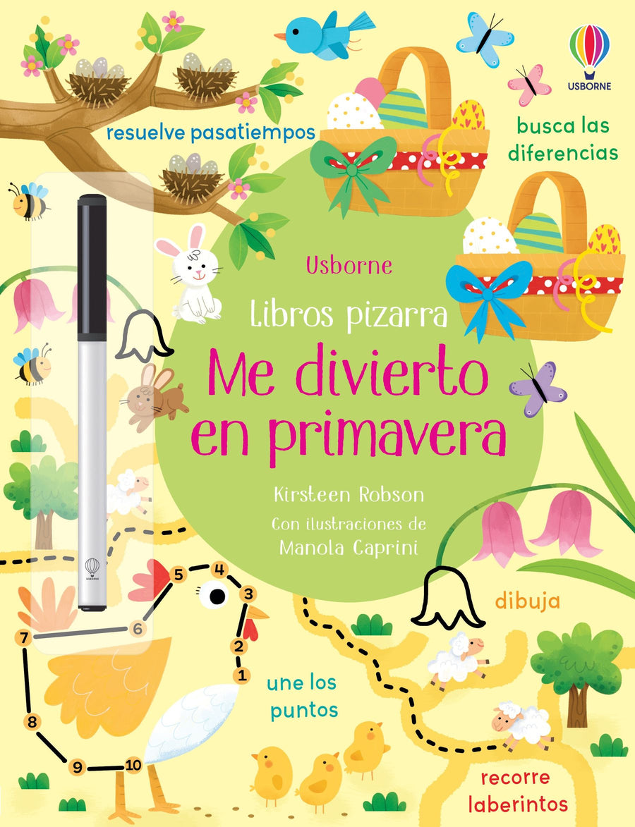 Me divierto en primavera : Libros pizarra