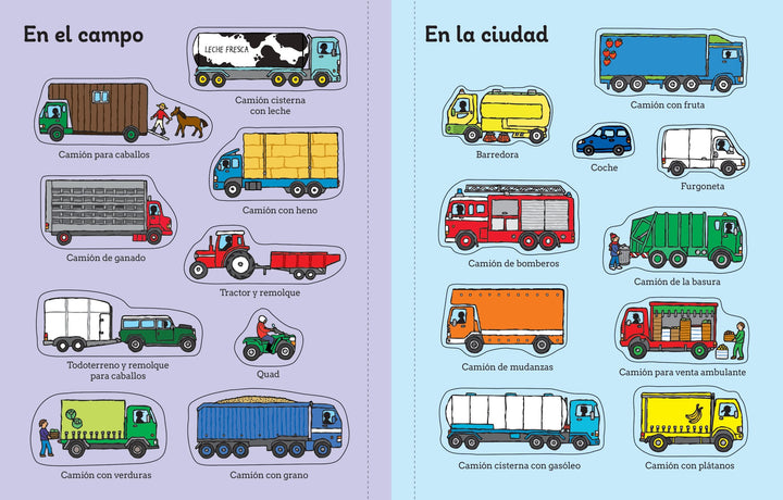Camiones : mi primer libro de pegatinas