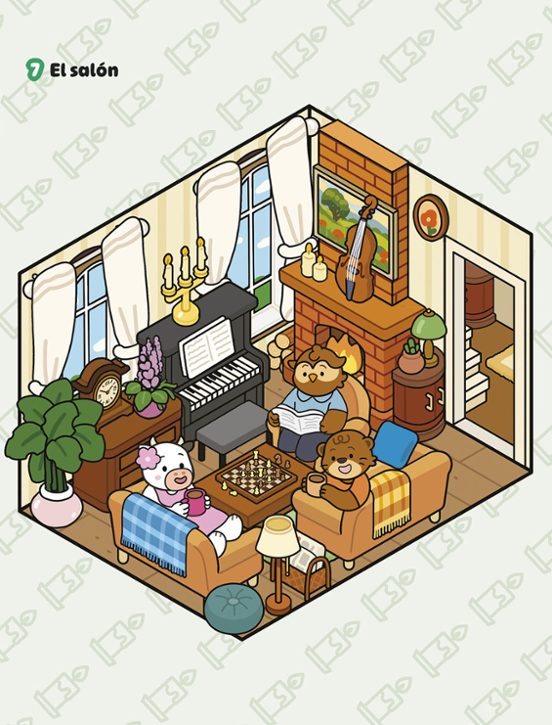 Cuqui & cozy : pegatinas entrañables. Mini casas