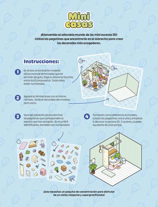 Cuqui & cozy : pegatinas entrañables. Mini casas