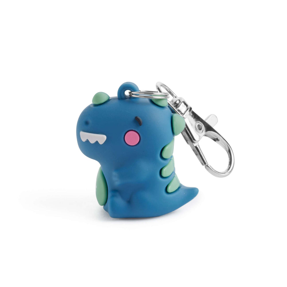 Sacapuntas Llavero Dinos Back2Fun Azul