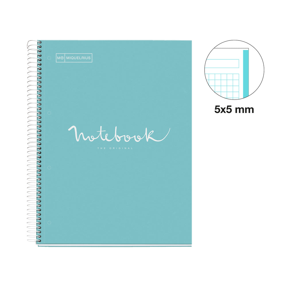 Cuaderno NB1 A4 80 CLA 90G Emotions Azul Cielo