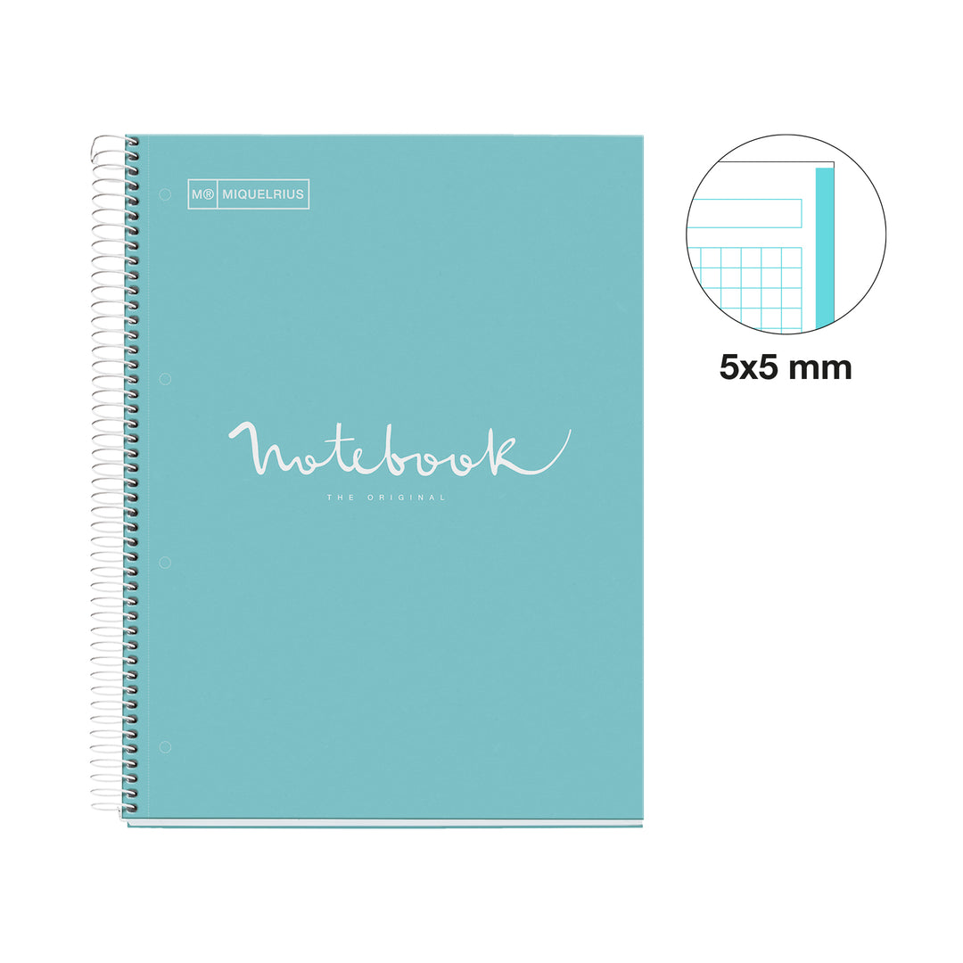 Cuaderno NB1 A4 80 CLA 90G Emotions Azul Cielo