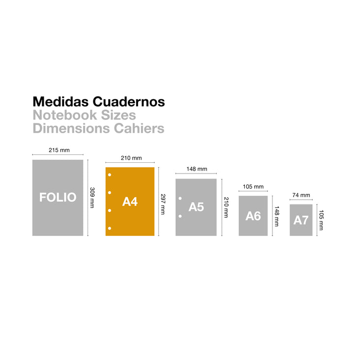 Cuaderno NB5 A4 120 CLA 90G PP Emotions Marino