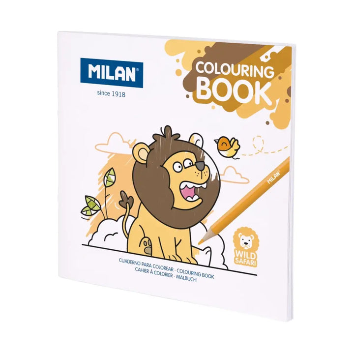 Cuaderno para colorear 'Wild safari'