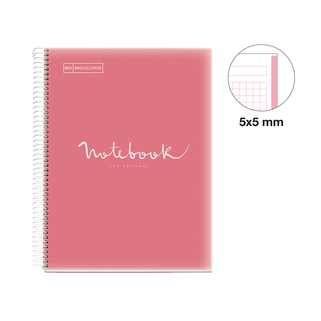 Cuaderno NB1 A4 80 CLA 90G PP Emotions Rosa