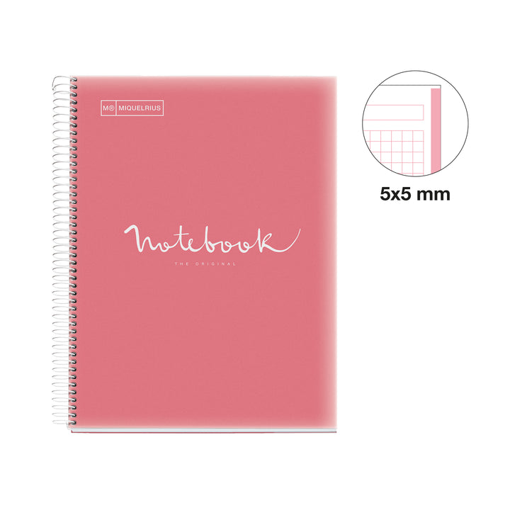 Cuaderno NB1 A4 80 CLA 90G PP Emotions Rosa