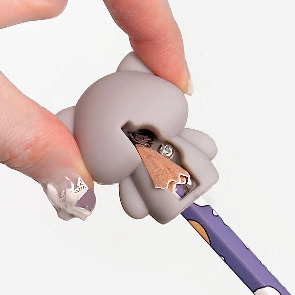 Sacapuntas de silicona 3D Cat Figure