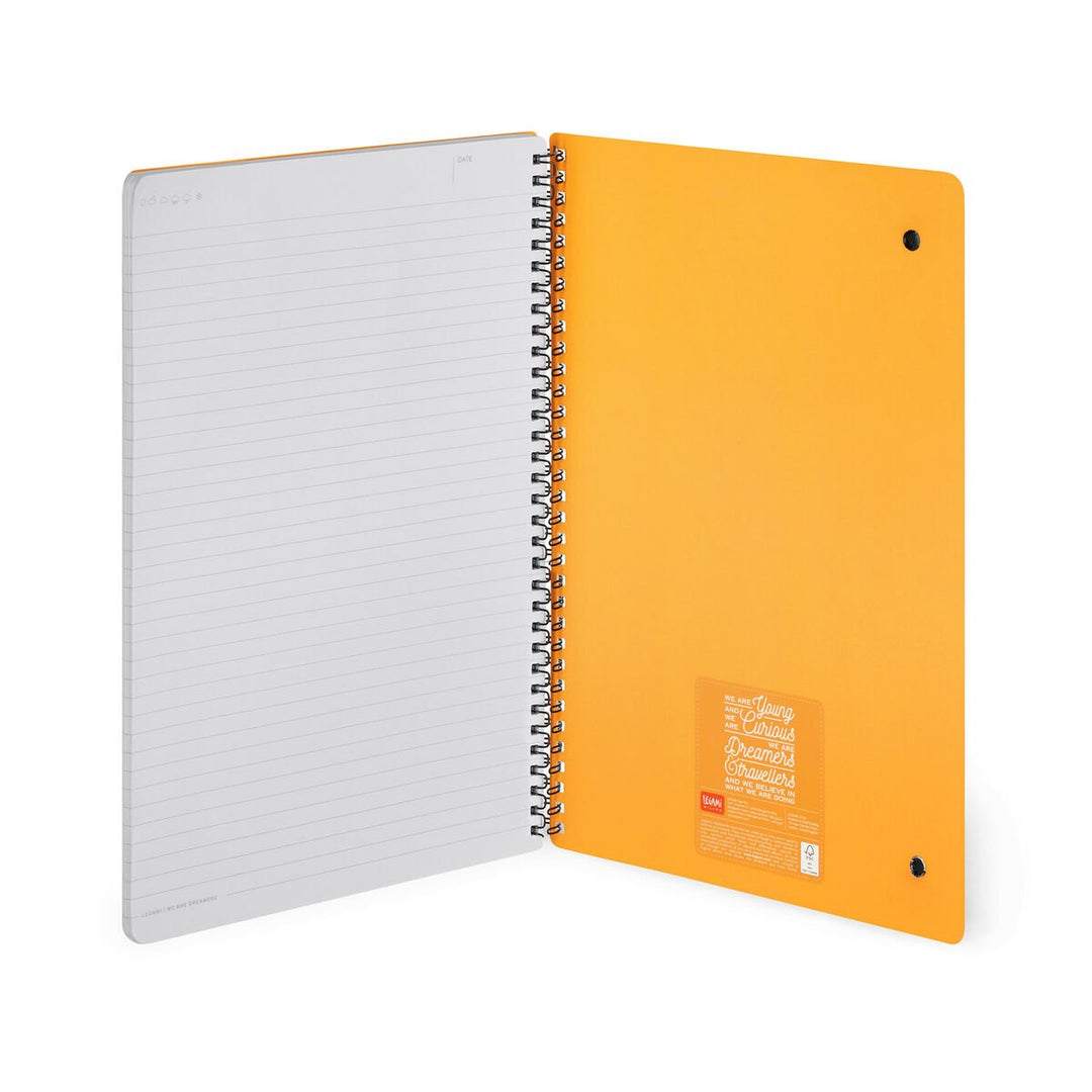 Cuaderno a rayas con Espiral Notebook - Maxi - Hoja A4 - Red Panda